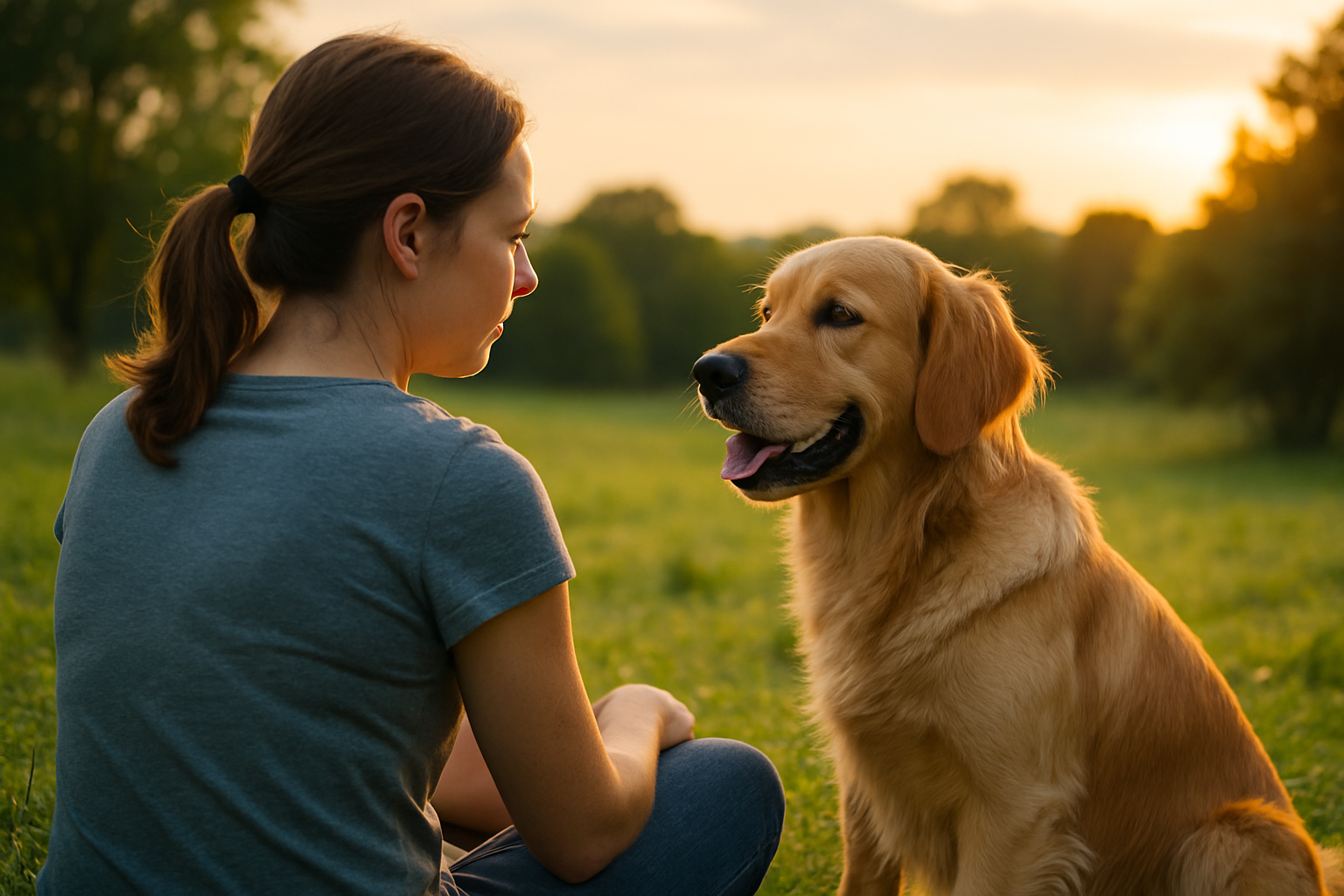 comportement canin entre maître et chien