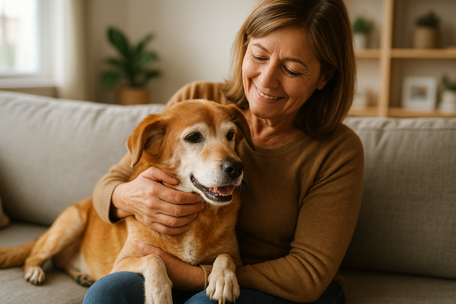 Adoption d’un animal senior